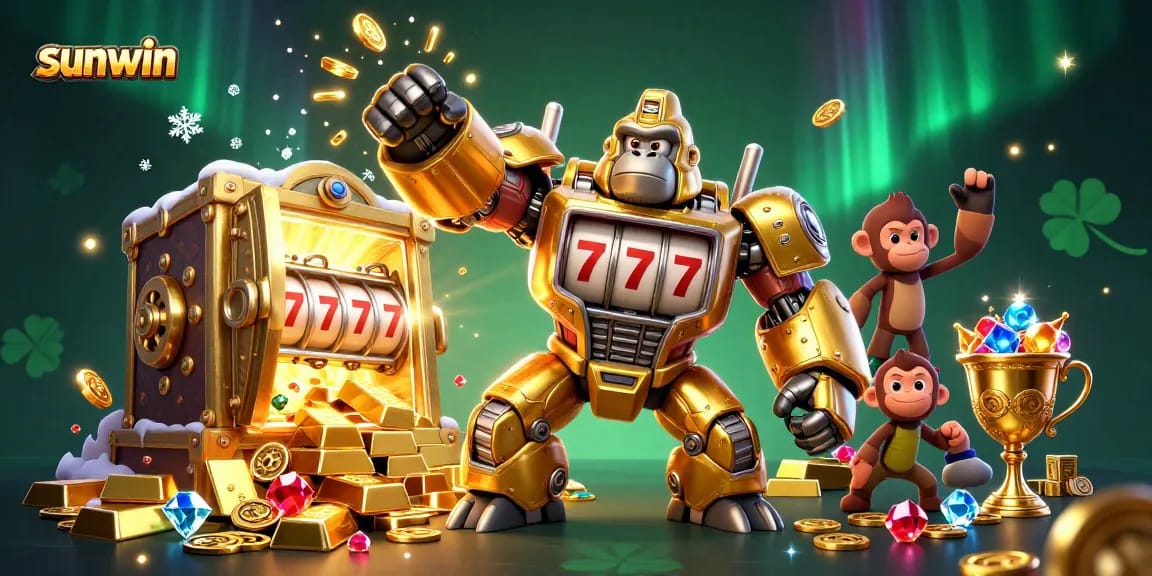 Experience thrilling wins with sunwin's engaging slot machine games featuring dazzling treasures.