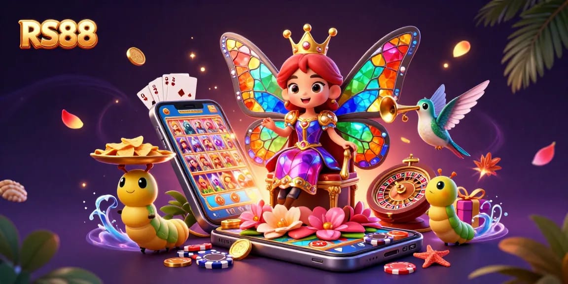 Experience the dazzling RS88 gaming world with vibrant slots, blackjack, and casino excitement!
