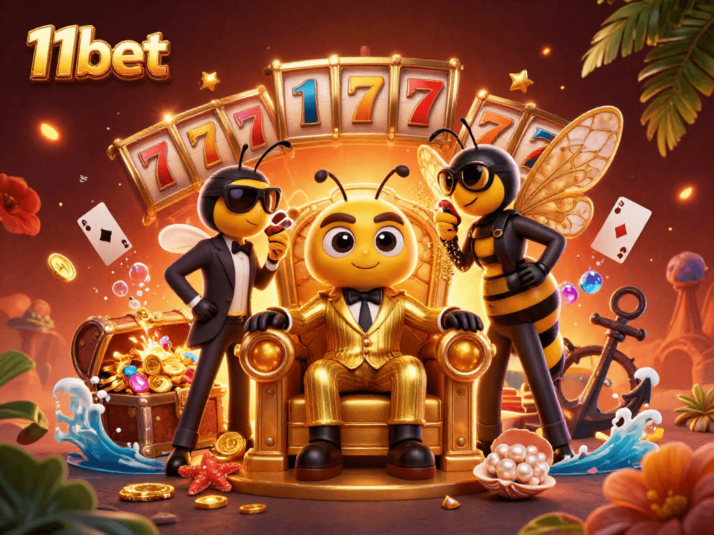 Engage with 11bet's exciting gaming world full of rich 3D characters and dynamic casino elements.