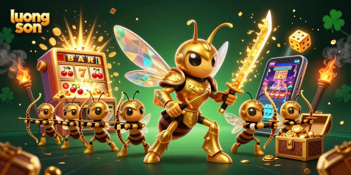 Experience thrilling casino action with luong son in this vibrant 3D illustration showcasing a dynamic scene.