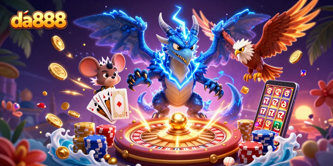 Experience thrilling wins at da888 with an electrifying casino adventure featuring epic characters and dynamic gaming elements.