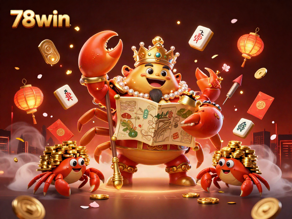 Experience the excitement of 78win's vibrant casino world with dynamic 3D characters and elements.