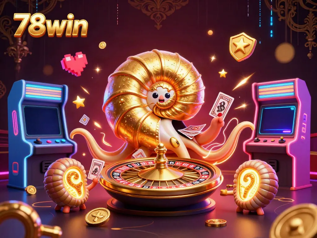 Engage in thrilling gaming adventures at 78win with the ancient nautilus roulette wheel.