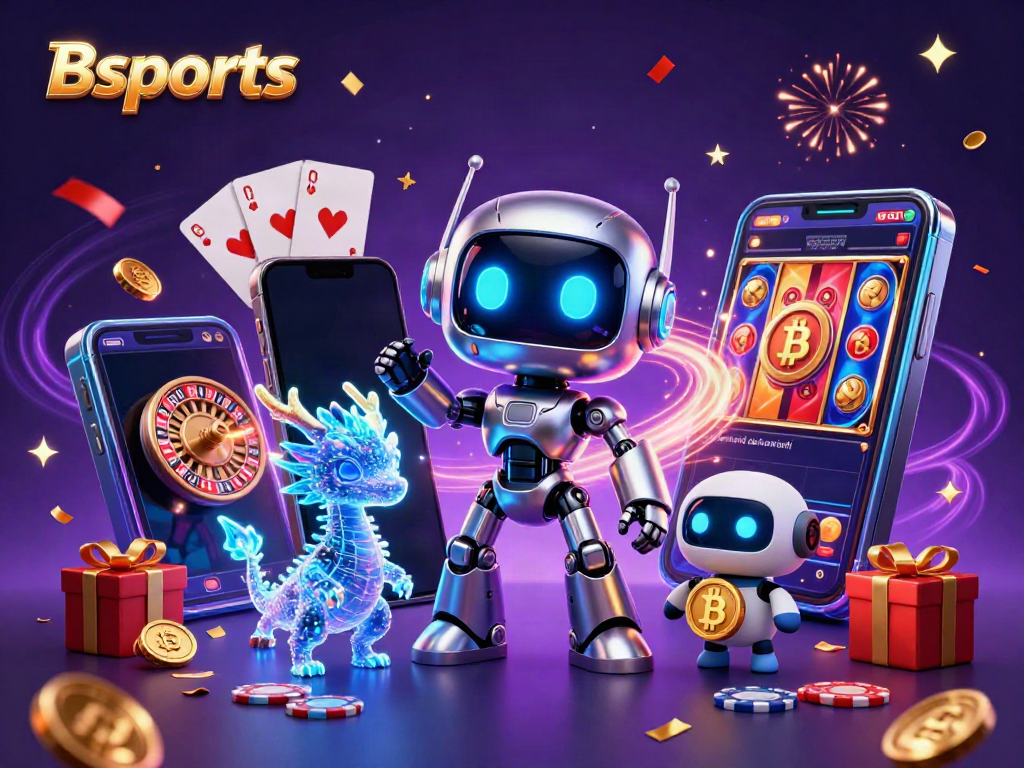 Engage with the thrilling Bsports casino experience featuring vibrant games and animated characters.