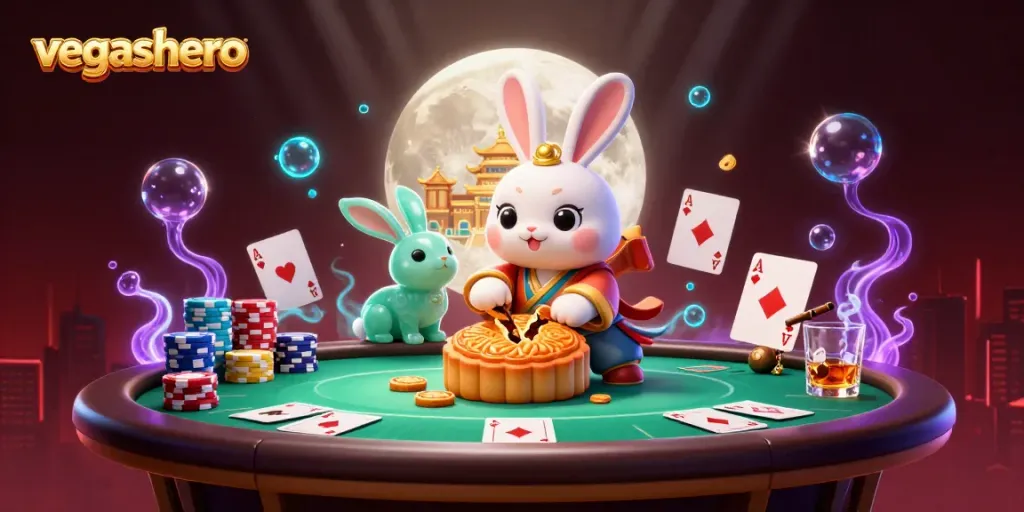 Experience the excitement of vegashero with vibrant 3D casino characters and dynamic poker elements.
