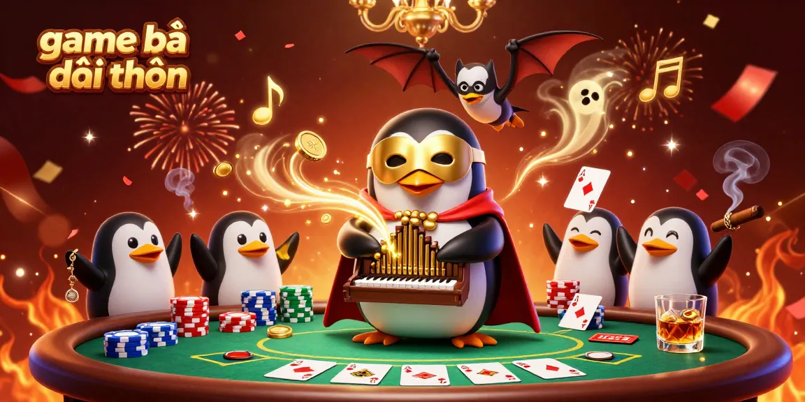 Experience the excitement of game bài đổi thưởng with interactive elements and festive details in a vibrant casino scene.