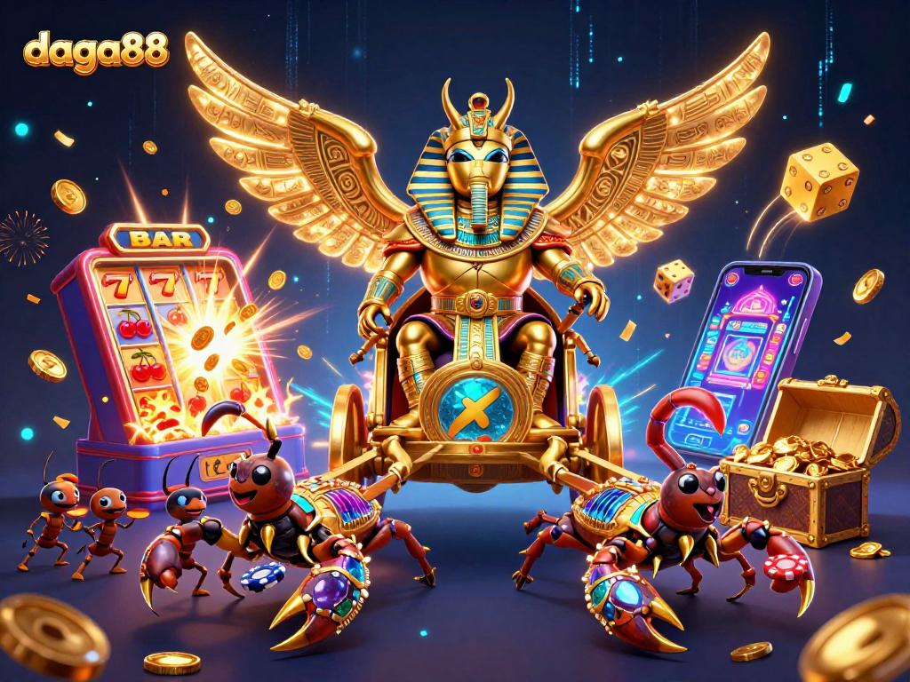 Experience the thrill of daga88 with live cockfighting and immersive casino elements!