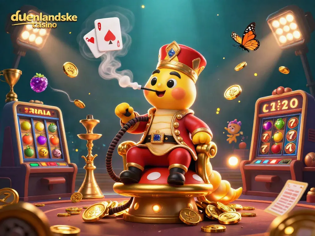 Experience the vibrant action of udenlandske casino with animated characters and dynamic gaming elements.