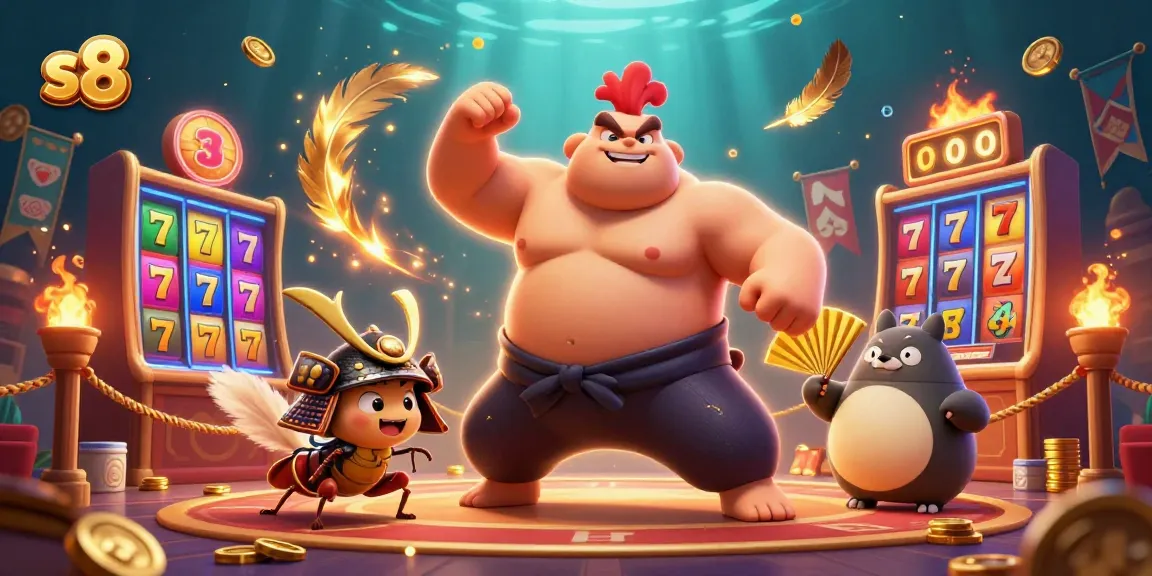 Experience the thrill of dynamic slot games at S8 casino featuring powerful characters and vibrant elements.
