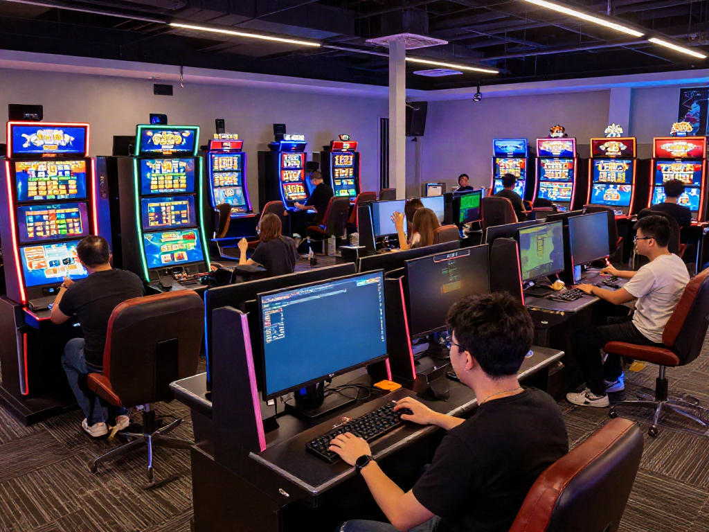 Experience the thrill at https://red88.limited/, showcasing a modern online gaming hub with diverse players.