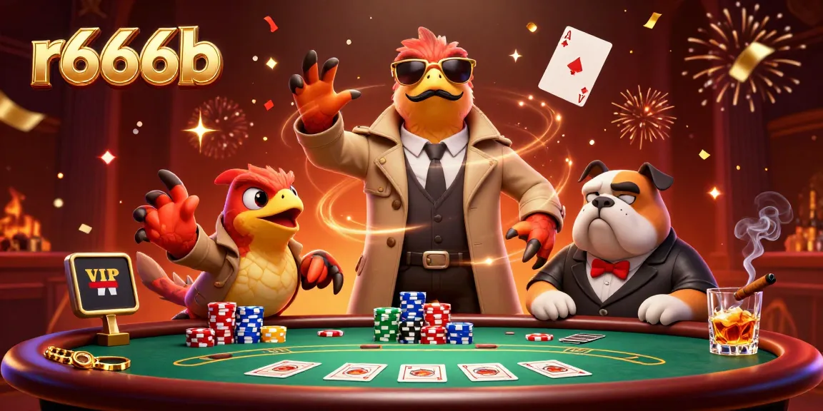Engage in thrilling gaming moments at r666b's VIP lounge, where fun and strategy collide.