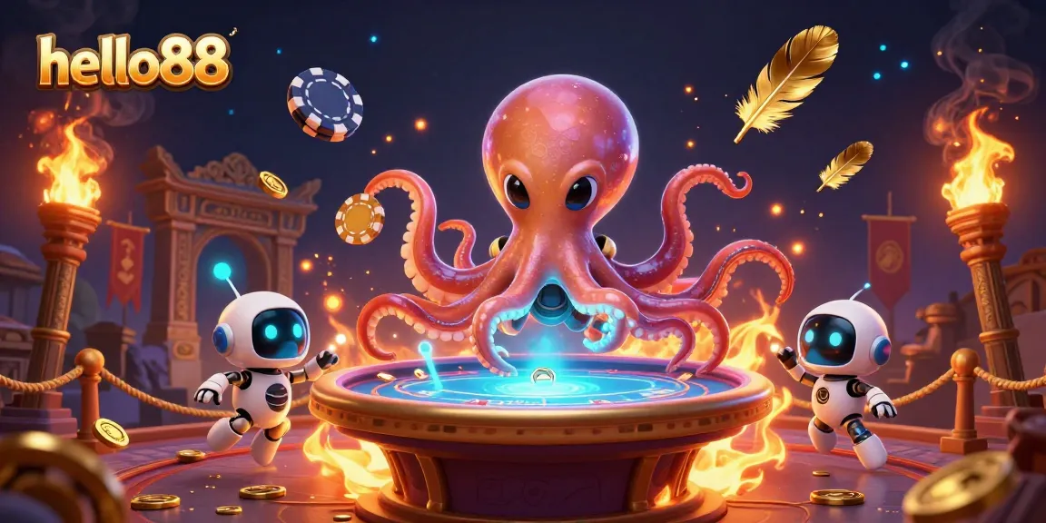 Engage in immersive gameplay at hello88 with vibrant 3D gaming characters and lavish details.