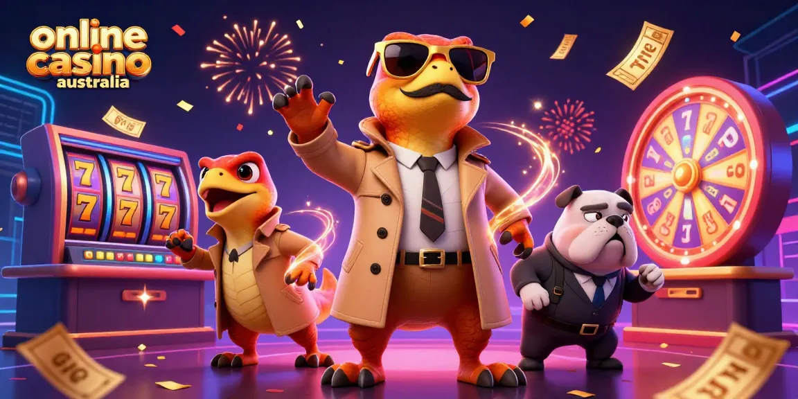 Engage with thrilling games at online casino Australia featuring animated raptors and jackpot excitement.