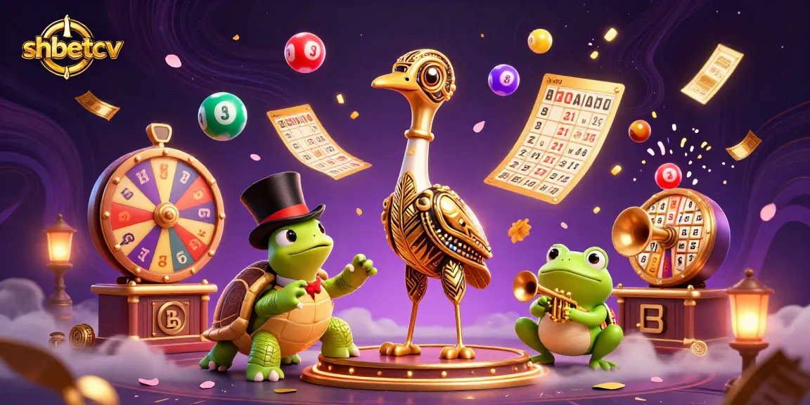 Experience shbetcv with engaging 3D characters at a lively casino scene, emphasizing chance and excitement.
